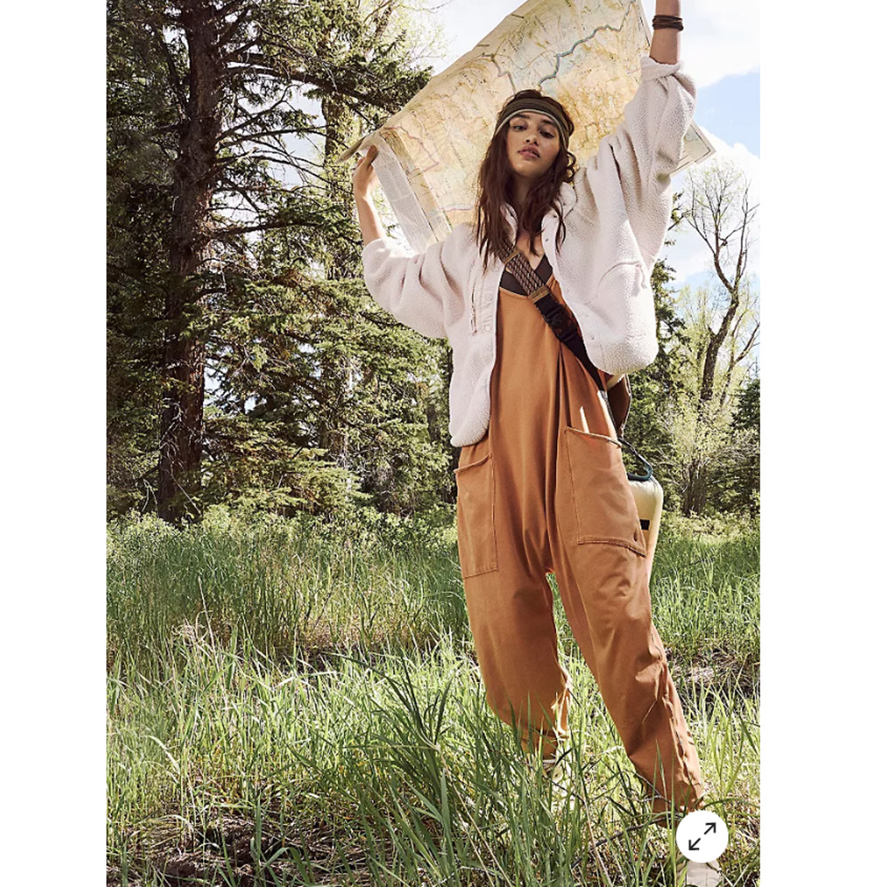 Free People Hot Shot Onesie Jumpsuit M
